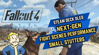 Fallout 4 Next-Gen Update Steam Deck OLED Performance in Fight Scenes | Small Stutters | Power armor