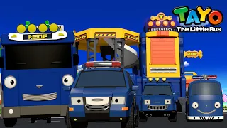 *NEW* Strong Rescue Truck🏁 l Tayo Blue Rescue Team Song l Rescue Truck l Safety Song for Kids