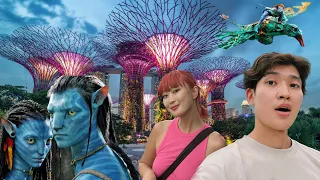 Singapore trip ( Garden's by the bay, Avatar Experience, food)