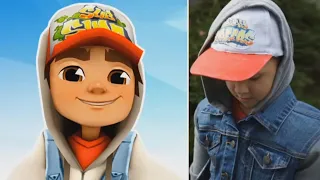 Subway Surfers In Het Echt (In Real Life)