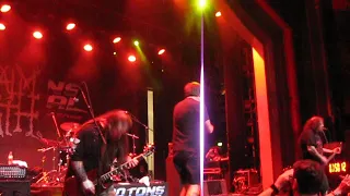 Napalm Death - Narcoleptic - Live - 70000 Tons of Metal - 2019 - indoor stage