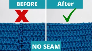 GO SEAMLESS!! Crochet Invisible join the easy way.