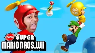 WAIT, I'VE  NEVER PLAYED THIS GAME BEFORE!?? [NEW SUPER MARIO BROS. Wii] [#01]