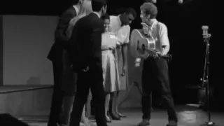 Bob Dylan - (Blowin' In The Wind) - "From Newport Folk Festival" 1963.