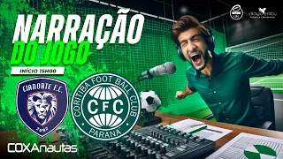 CIANORTE X CORITIBA - AO VIVO - NARRAÇÃO - QUARTAS-DE-FINAL PARANAENSE 2024