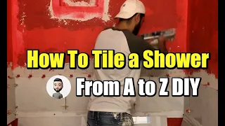 How To Tile a Shower From A to Z DIY