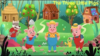 The Three Little Pigs - Moral stories-#moralstories #shortstoriesinenglish-Kids-Fairy Tales-Children