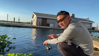 Fishing at 8 miles for Bluegills at Stockton City