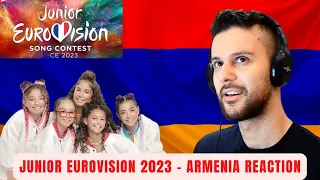 TURKISH GUY REACTS ARMENIA'S JUNIOR ESC 2023 SONG // Yan Girls - Do It My Way