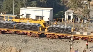 How to transfer Prestressed Concrete Sleepers in railway?