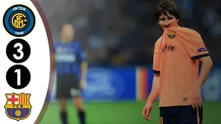 Inter milan vs Barcelona Ucl 3-1 2009/2010 Full Highlights HD