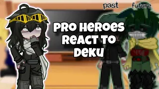 Pro Heroes React To Izuku Midoriya’s Past & Future || GACHA || BNHA | MHA || Deku || CircusReactopia