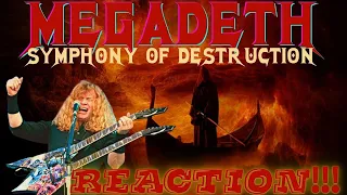 FIRST TIME EVER HEARING.....  MEGADETH - SYMPHONY OF DESTRUCTION  **(REACTION)**