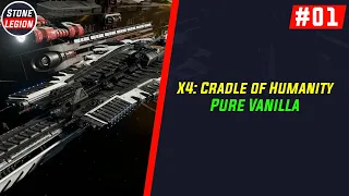 X4: Cradle of Humanity - Part 1 - Getting Started with the Basics & Tarran Cadet Start