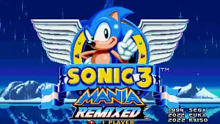 Sonic 3 A.I.R: Mania Remixed ✪ Full Game Playthrough (1080p/60fps)