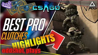 Clutch PRO players ➤ Best oddshot, plays, highlights ➤ CSGO