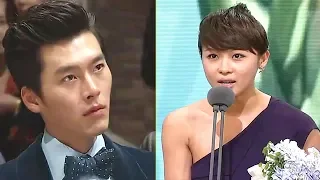 Hyun Bin Ha Ji Won won best actor and actress for secret gardenSBS Award 2010