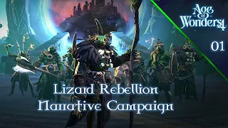 You're a Lizard Ari | Age of Wonders 4 (Dragon Dawn) | Lizard Rebellion Roleplay Campaign #1