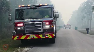 NCFR - Brush Fire Everglades Blvd - 6th Ave NE