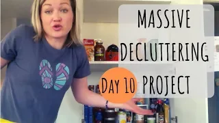 Massive Decluttering Project! | Day 10 | Pantry