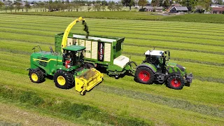 Grass Silage | John Deere 7480i + Fendt 718 | Van den Top | 2022