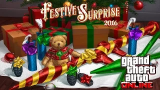 GTA Online: ОБНОВЛЕНИЕ «Праздничный сюрприз 2016» / СНЕГ В ИГРЕ (Обзор) !!!