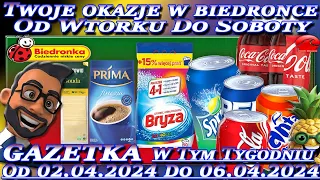 Biedronka Nowa Gazetka Promocyjna Od Wtorku 02.04.2024 W Tym Tygodniu Kwietniowe Okazje w Biedronce