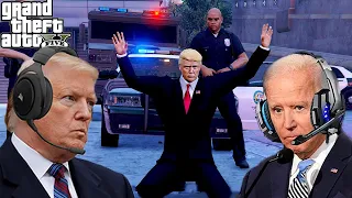 US Presidents Break Trump Out Of Jail In GTA 5