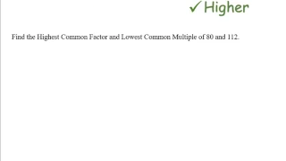 HCF and LCM using Venn Diagrams | Foundation and Higher GCSE | JaggersMaths