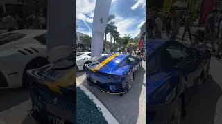 Feast your eyes on the Ferrari 812 Competizione at Exotics at Dania Pointe!