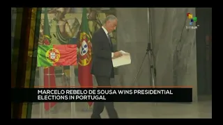 FTS 08:30 25-01: Rebelo de Sousa wins presidential elections in Portugal