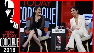 Sridevi, Madhuri Inspired Me To Act: Kareena Kapoor With Sister Karisma | IT Conclave 2018