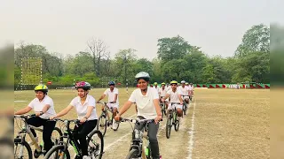 UFTA, Haldwani -Forest Range Officer's Batch 2023-24  (Bicycle Activity)