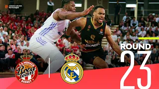 Real prevails in drama over Monaco! | Round 23, Highlights | Turkish Airlines EuroLeague
