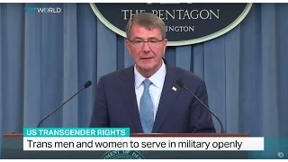 Trans men and women to serve in military openly, Tetiana Anderson reports