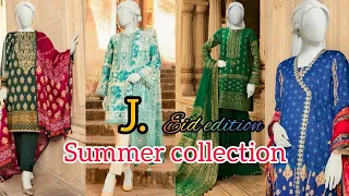 J. Junaid Jamshed Eid Collection  2023 J. Summer Collection 2023