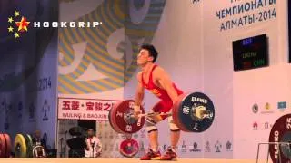 Liao Hui (69) - 166kg Snatch World Record @ 1/50th Speed