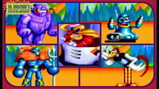 Dr Robotnik's Mean Bean Machine - All Boss Encounters