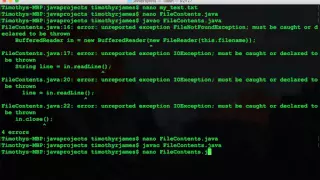 Java13: Reading Files in Java