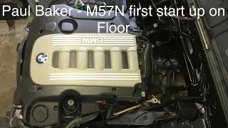 BMW m57 with zf6hp26 wired ready for Land Rover defender