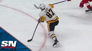 Penguins' Sidney Crosby Snipes Beauty On The Power Play To Pick Up 1500th Career Point