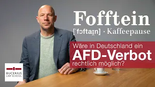 AfD-Verbot – rechtlich möglich? Fofftein mit Prof. Dr. Felix Hanschmann
