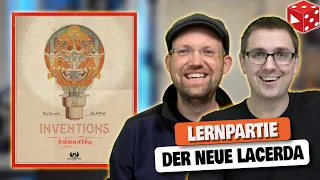 Inventions: Evolution of Ideas - Flo und Ben probieren den neuen LACERDA aus (chaotische Lernpartie)