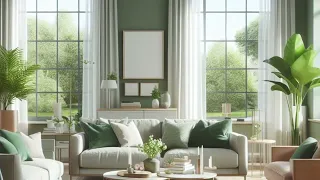 Green Oasis | Elevate Your Home with Refreshing Green Wall Paint