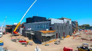 Construction Time-Lapse Melbourne - NextDC Data Centre