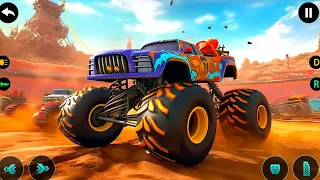 Monster Truck Racing Offroad 3D - Monster Truck Racing Simulator - Android GamePlay