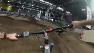 Indoor trail at NEC Cycle Show