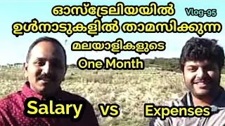 ഉൾനാടുകളിൽ താമസിക്കുന്ന മലയാളികളുടെ  One Month Salary  Vs Living  Expenses