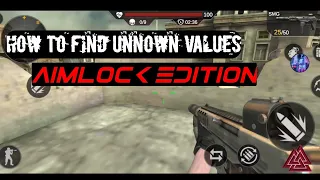 How find unknown values (fuzzy* search) | aimlock edition | mobile