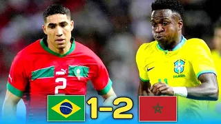 Brazil vs Morocco 1-2 | Full Match Extended Highlights & Goals | Friendly 2023 HD